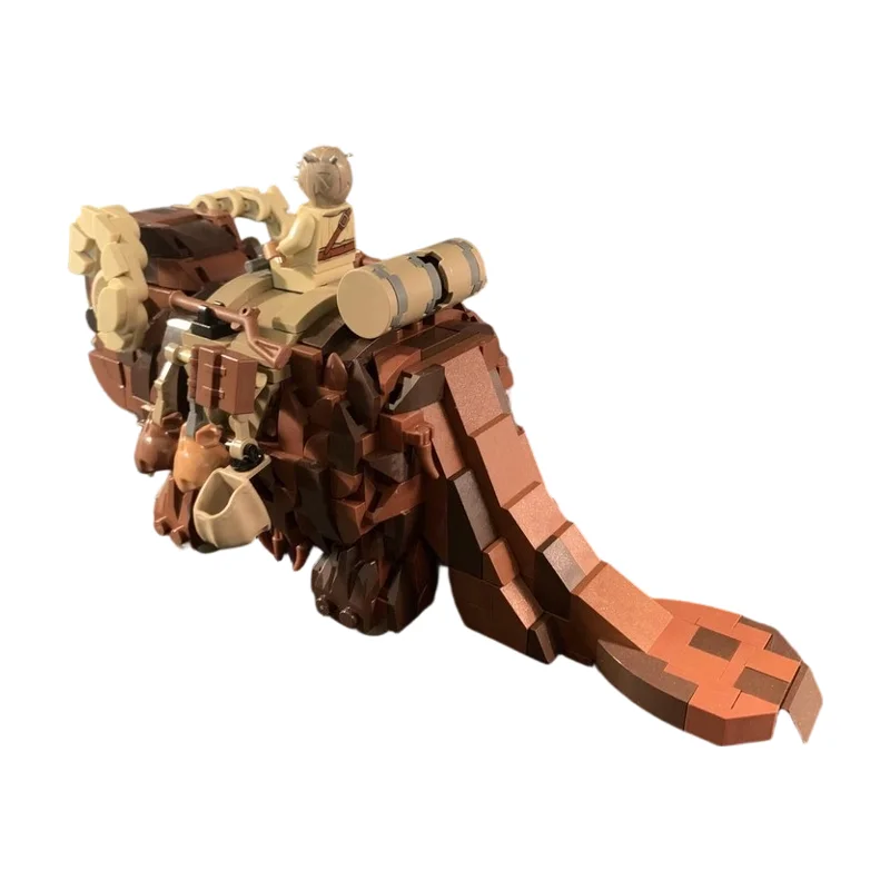 

Конструктор MOC «Пустынный рогатый зверь», набор для сборки модели транспортного средства-животного «Номадский песчаный разбойник» для взрослых коллекционеров и для демонстрации