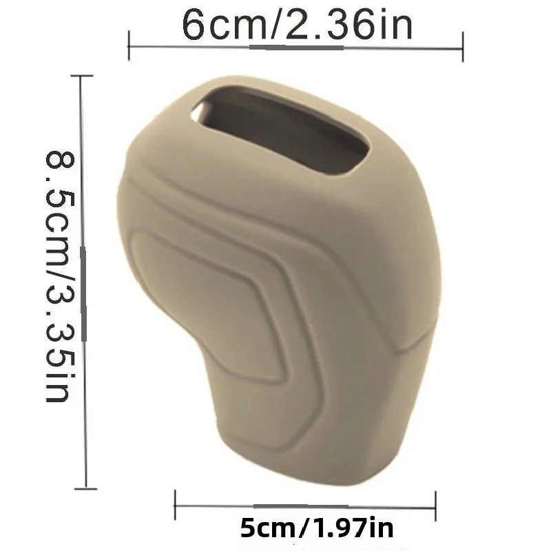 For VW Volkswagen Tiguan Hybrid 2021 2022 2023 2024 2025 Car Gear Head Shift Knob Grip Shell Cover Shift Lever Decor Accessories