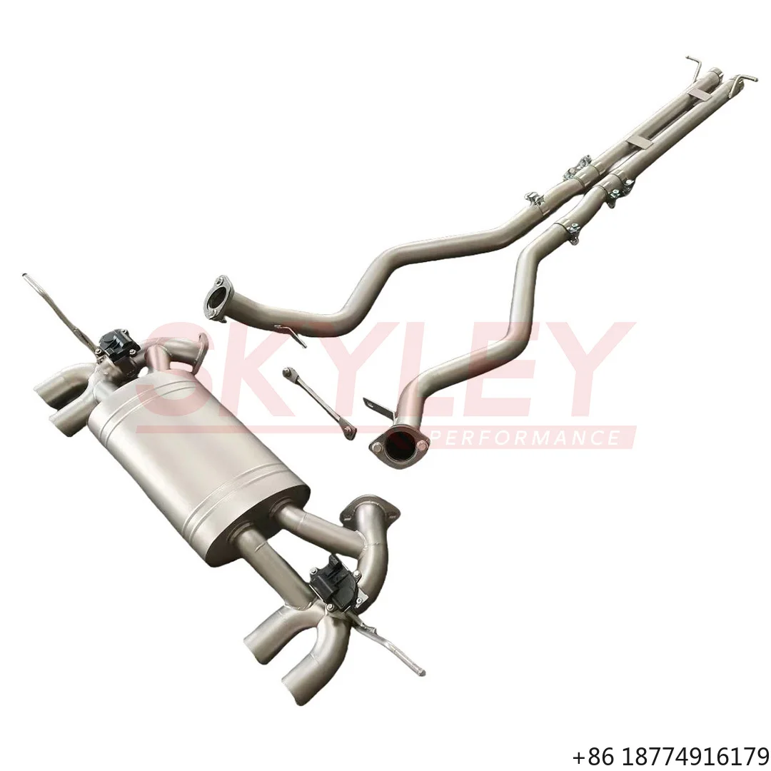 

Выхлопная система Catback из нержавеющей стали для Rover Defender 110 5.0 V8 с клапанами, автозапчасти для гонок