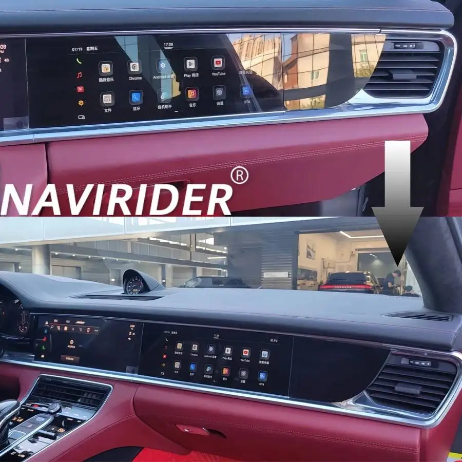 11' Upgrade for Porsche Panamera 2017-2023 Copilot Smart Screen GPS Navigation Android Car Radio Multimedia Video Player Carplay
