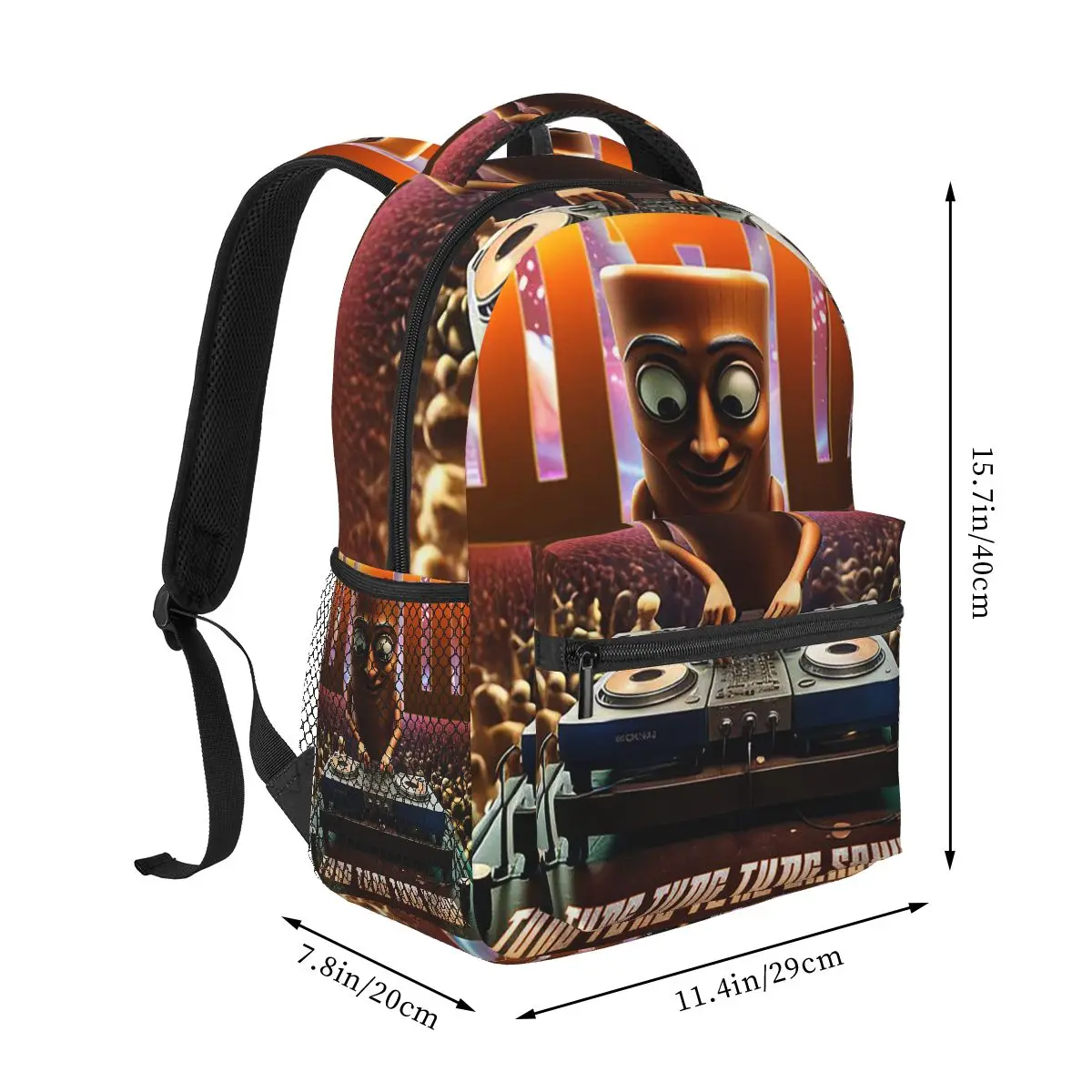 Tung Tung Tung Sahur Italian Brainrot Backpack Student Boys Girls BookBag Kids School Bag Computer Shoulder Bags for Men Women