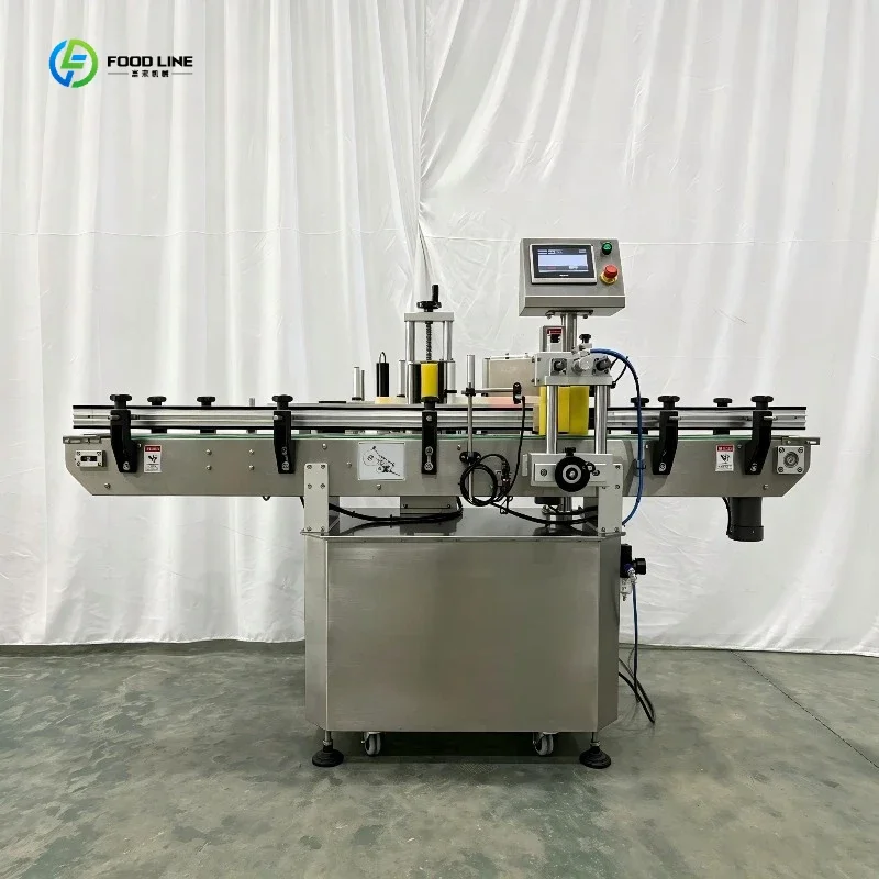 Labeling Machine Factory Direct Sticker Labeling Machine For Cosmetic Bottle Box FL Customized