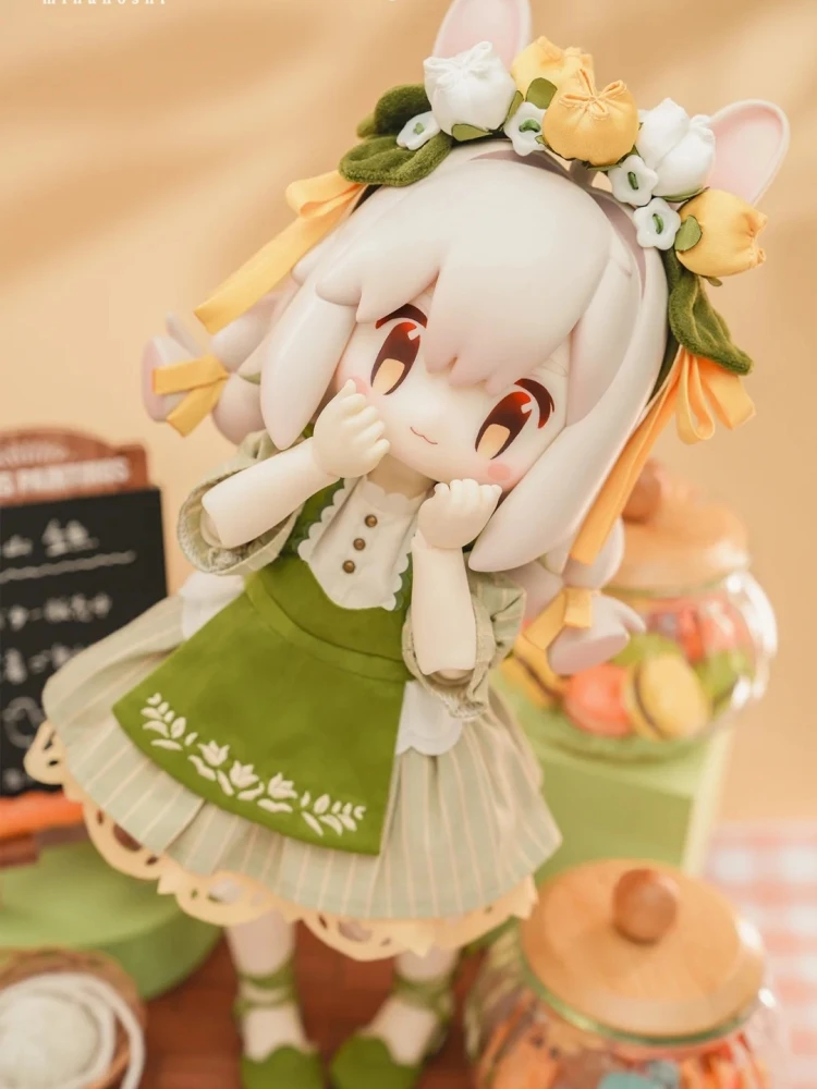 Tinyfox Genuine Bjd Doll 1/6 Tulip Mercury Paste Mjd Movable Joint Doll Kawaii Cloth Wig Dress Set Figure Collection Model Toy