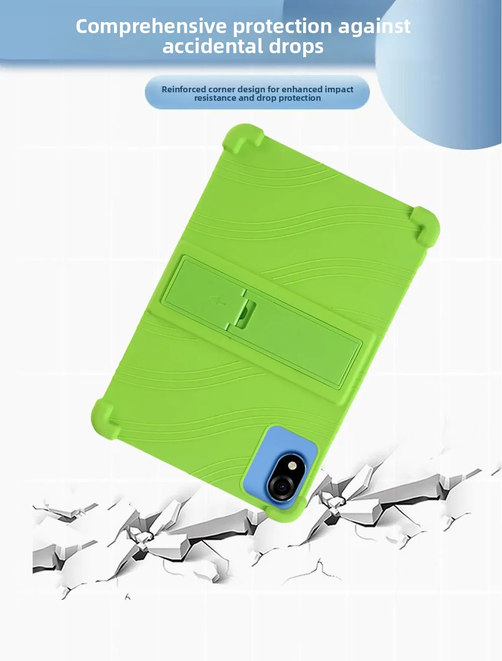 Stoßfeste TPU-Hülle für DOOGEE U9 10.1 2024, Kinder-Tablet Vollschutz-Stoßfänger, Mehrere Farben – Detail 8