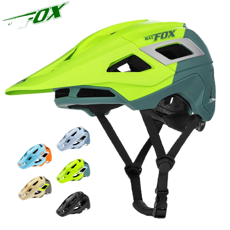 BATFOX New Mountain Road bike Helmet Men Women MTB Ultralight Riding Helmet capacete ciclismo High Quality Cycling Helmets casco