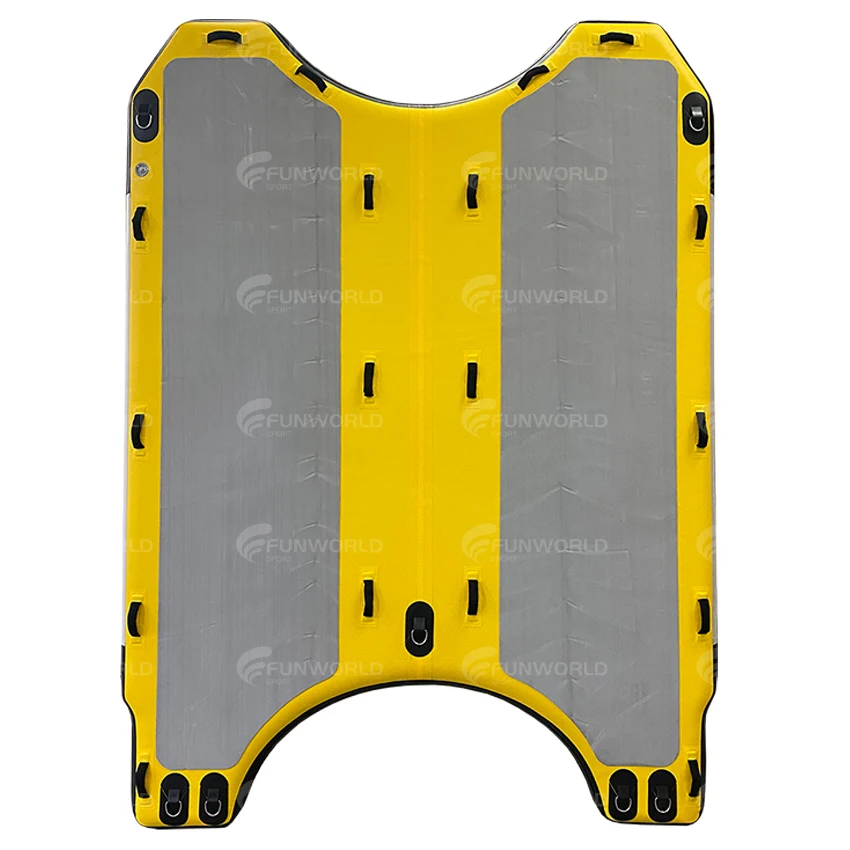 

New Design Factory Outlet Dwf Air Tight Inflatable Rescue Sled Portable Large Sled With Anti-slip Eva for Boat