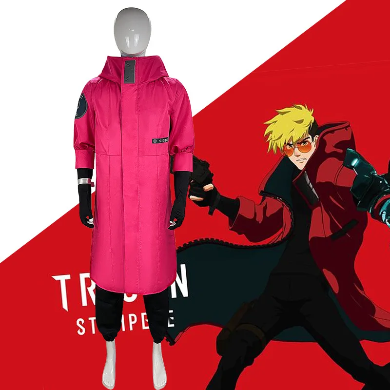 

Аниме Косплей Vash the Stampede наряды мужские костюмы Хэллоуин карнавальные костюмы