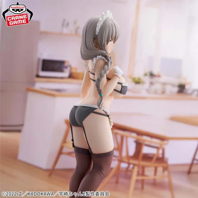 Modello originale originale BANPRESTO GlitterGlamours Uzaki-chan vuole uscire 27 cm Hana Uzaki Cameriera Figura Anime Giocattoli Figurine