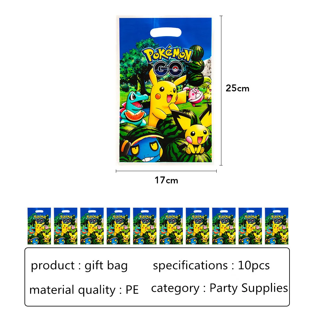 Disney Party Favors Bags Plastic Blue Stitch Gift Bag for Kids Boy Girl Birthday Party Decorations An impressive party Gift bag