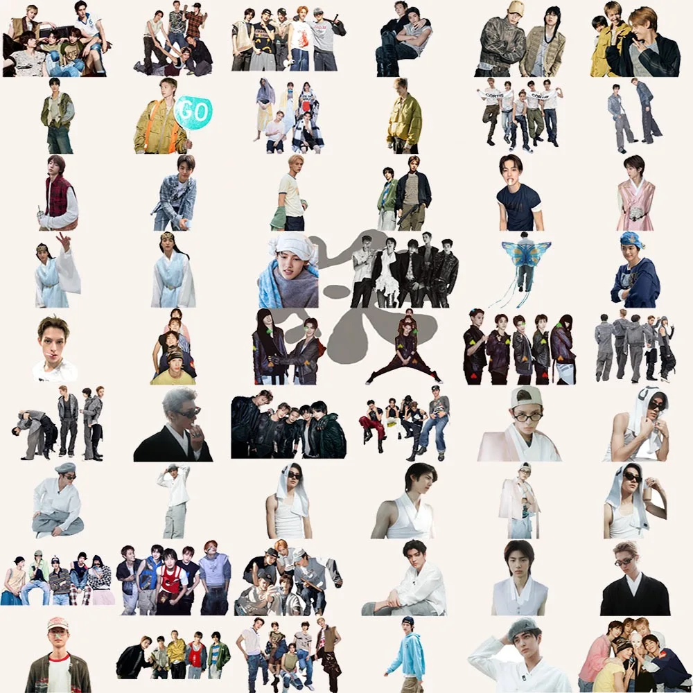 55 шт. Kpop новая наклейка для мальчиков Group CORTIS MARTIN JAMES JUHOON SEONGHYEON KEONHO водонепроницаемые декоративные наклейки высокого качества