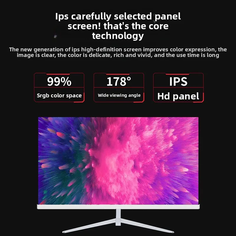 Fotografia 3: Monitor de computador desktop 24 polegadas 27 polegadas 2K4K game office tela LCD 165HZ e-sports