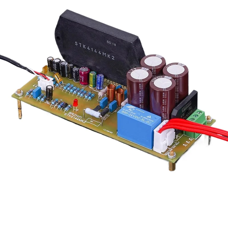 クラシックな厚手のフィルムヴィンテージ新しいstk4144mk2美しい声hifiアンプボードlm1875