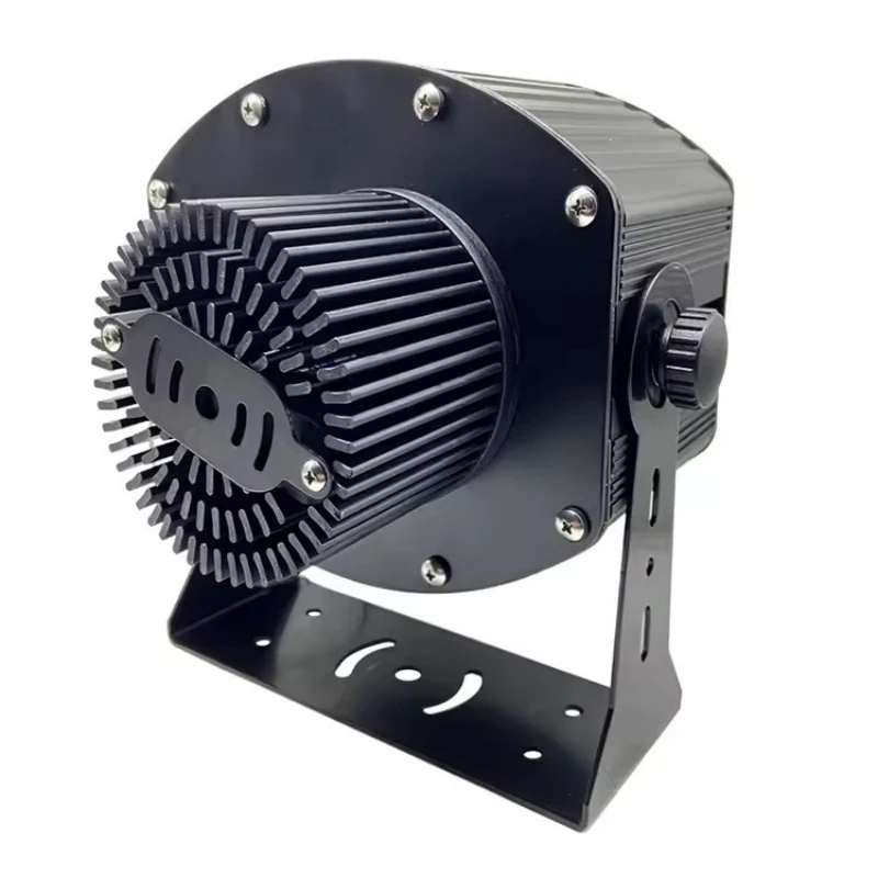 Eight Figure Logos Static Switch Advertising Projector Light Outdoor 100W IP67 Waterproof Ground Custom Gobo Projector