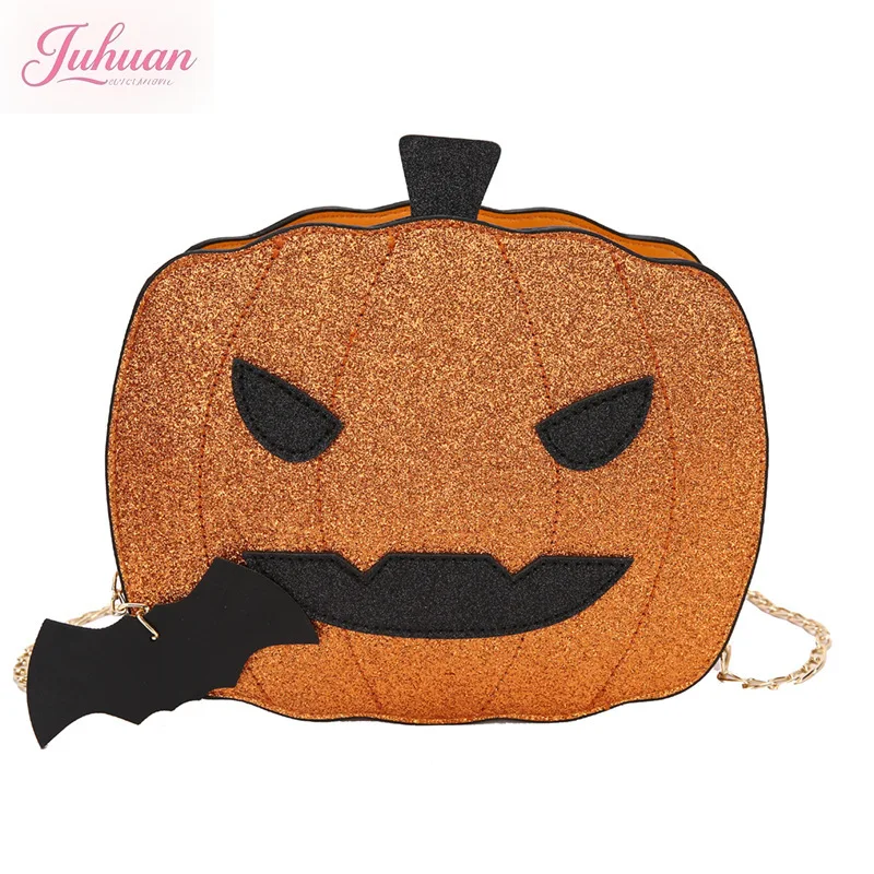 

Cartoon Fun Cute Pumpkin Shaped Shoulder Bag Daily Casual Girl's Small Crossbody Bag Chain Purse for Women Clutch Bag Handbag