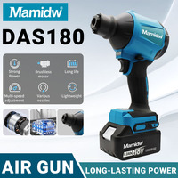 Mamidw Cordless Air Blower Brushless Dusting Machine Electric Dust Blower Inflator Handheld Fan For Makita 18V Battery PIN