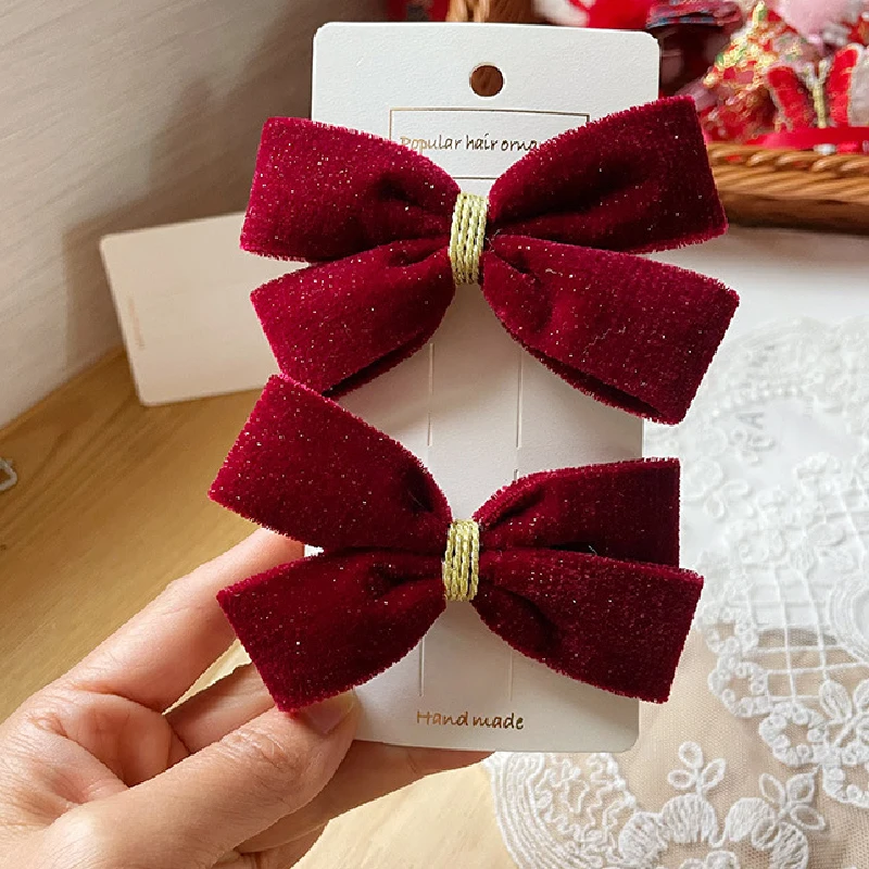 Luxury Glossy Velvet Fold Over Ribbon Christmas 25mm 40mm For Bow Material Tie Hat Sewing Crafts DIY Hair Accessories 10Meters