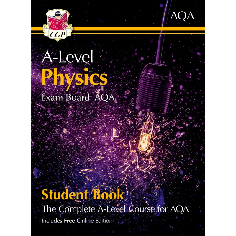 

ALevel Physics For AQA Year 1 2 Student Book With Online Edition CGP Books Coordination Group Publications 9781789080483 Book