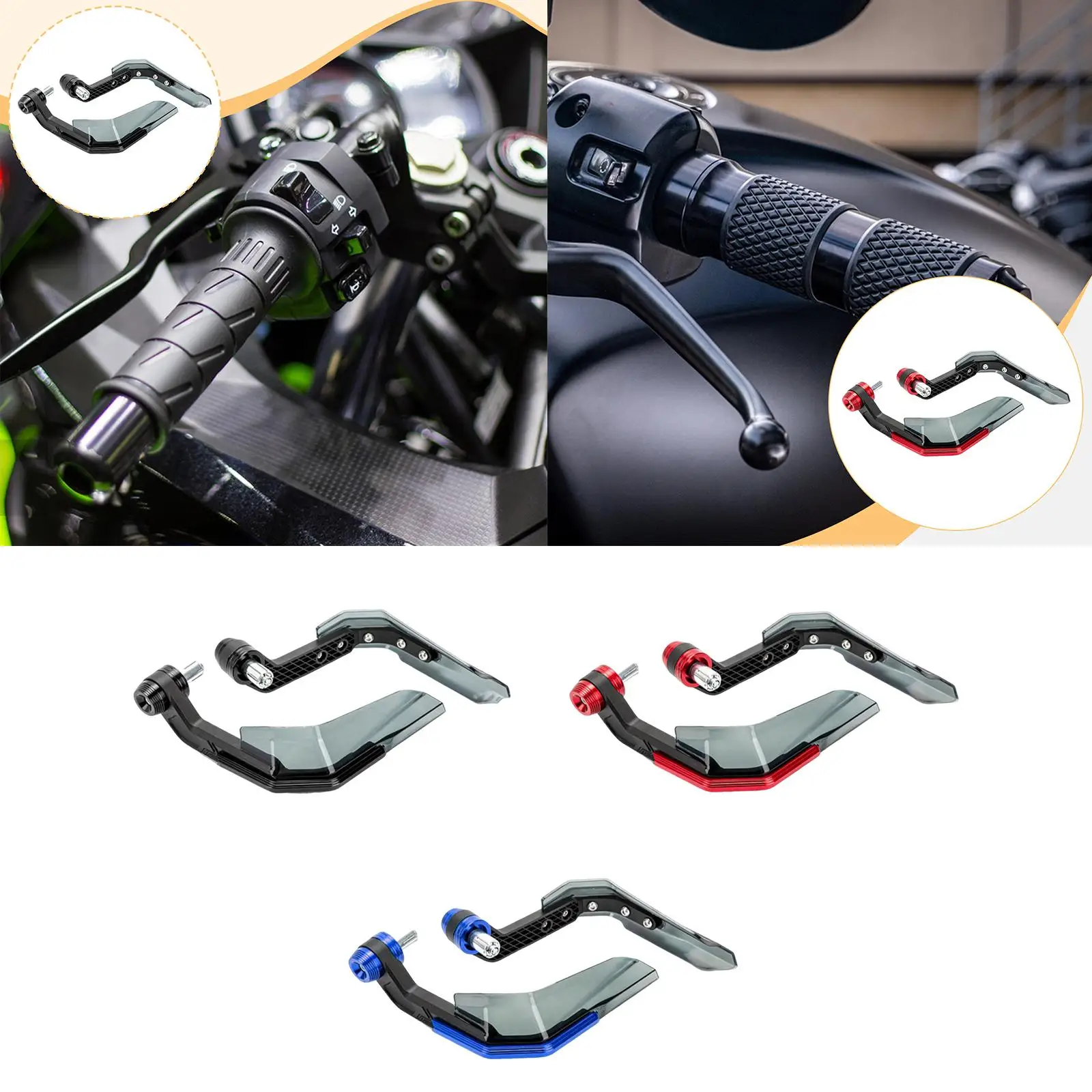 

2x Handguards Effective Professional Attachment Replace Parts Wind Protector