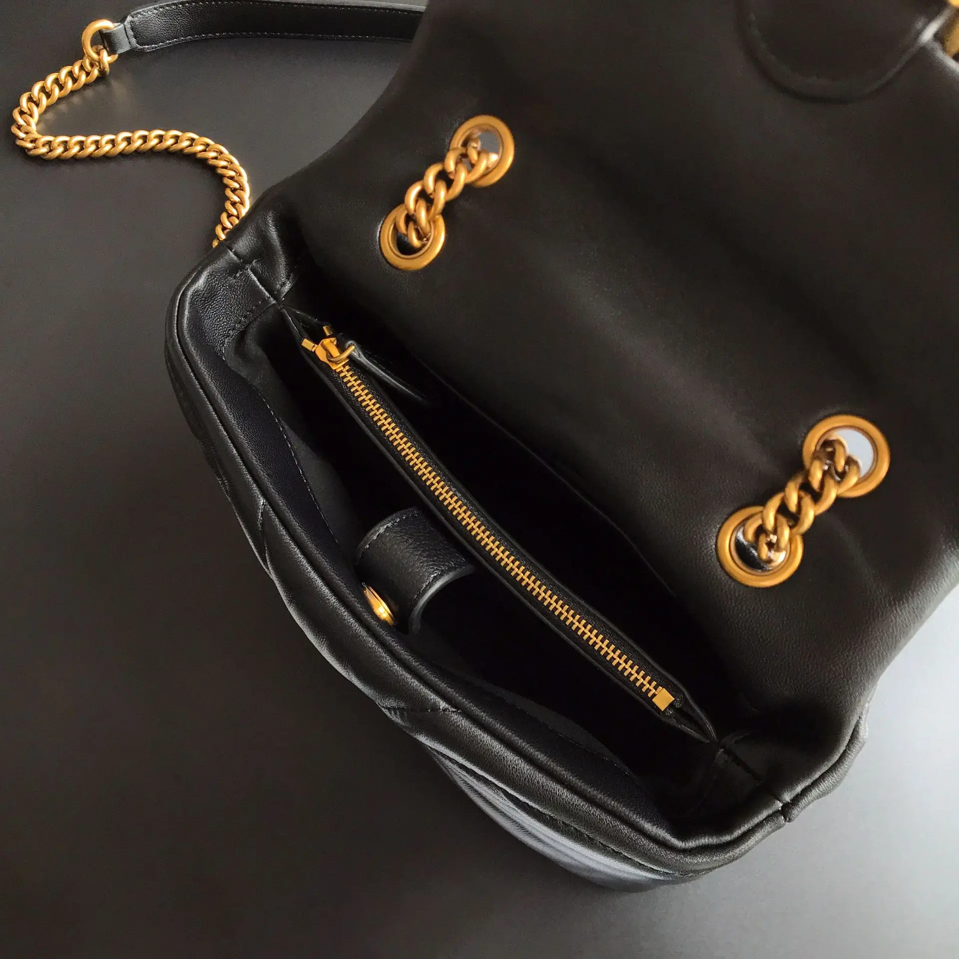 New Arrival Pinko Same Style Genuine Leather Puff Swallow Bag Chain Cross-Body Flying Bird Double Flying Swallow Women's Bag image 5