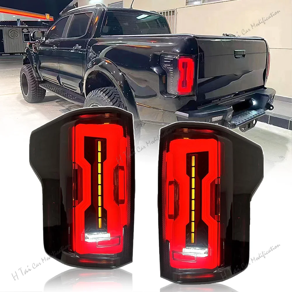 Luces Traseras LED para Ford F150 F-150 2015-2020, Luces Traseras, Luces Antiniebla Traseras, Intermitentes Dinámicos, Conjuntos de Luces Traseras para Automóvil