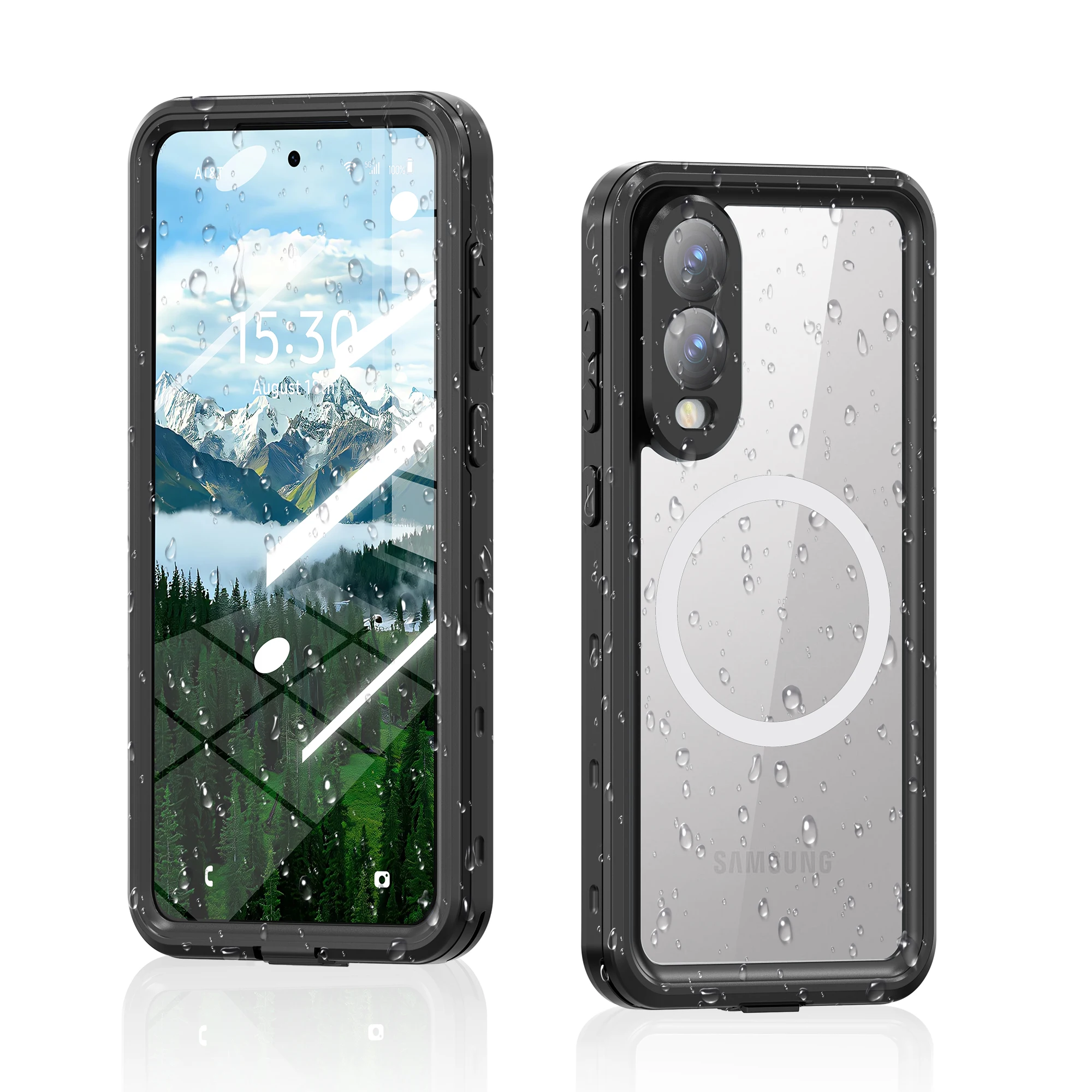 Shellbox Bestseller PC TPU Linsenschutz Robuste und Langlebige Vollständig Versiegelte IP68 Wasserdichte Handyhülle S25 Edge Handyhüllen