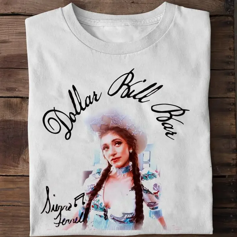 NEW SIERRA FERRELL SIGNED White All Size Fan T Shirt