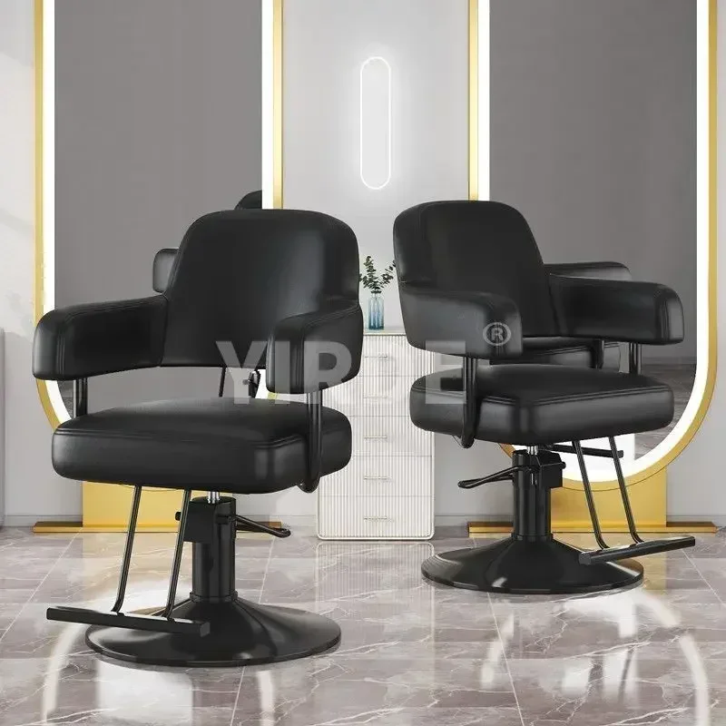 Stool can be lifted and lowered chair Hair salon hair cutting chair Hair salon chair can be rotated Hair salon chair
