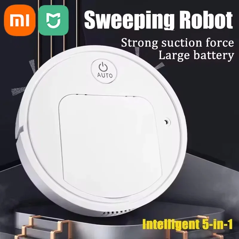 XiaomiMijia 4In1 Sweeping Robot Vacuum Cleaner Intelligent  Automatic Air Purification Machine Strong Mopping Absorbing Cleaning