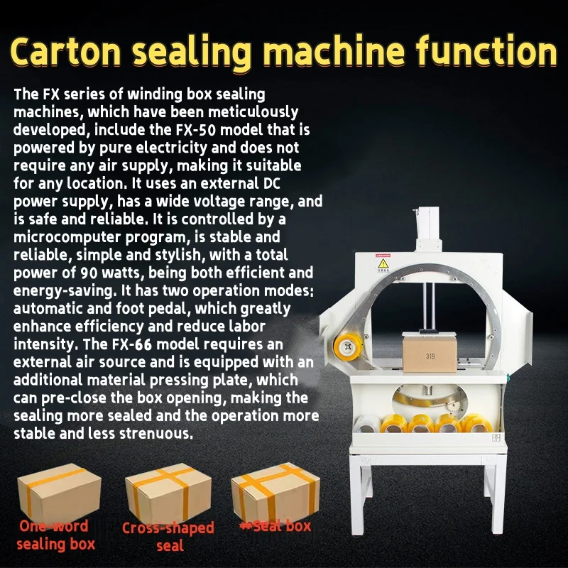 Horizontal Orbital Automatic Stretch Wrapping Machine Ring Type Film Winder for Long Tube Profile Door Packaging (customized)