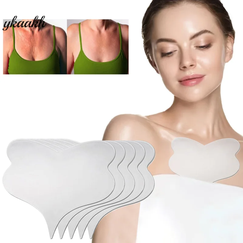 

1Pcs Reusable Silicone Anti Wrinkle Patches Chest Wrinkle Removal Sticker Pad Face Lifting Mask Tapes Skin Care ﻿ ﻿