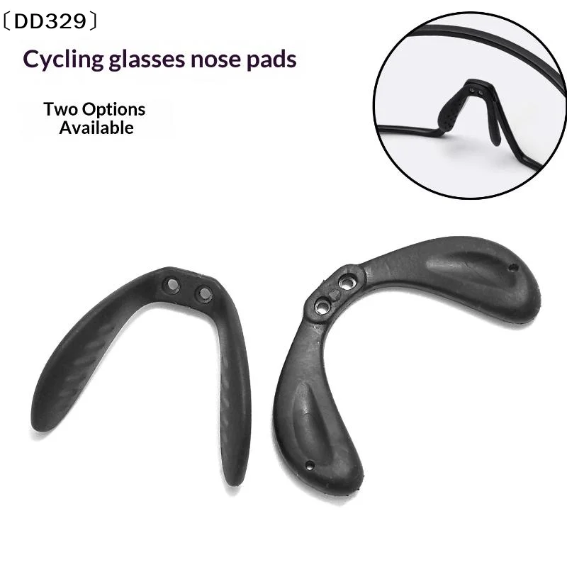 1pcs Cycling Glasses Nose Pad For Outdoor Sports Eyewear Adjustable Black Clip Comfortable Non Slip Fit Nose Support〔DD329〕