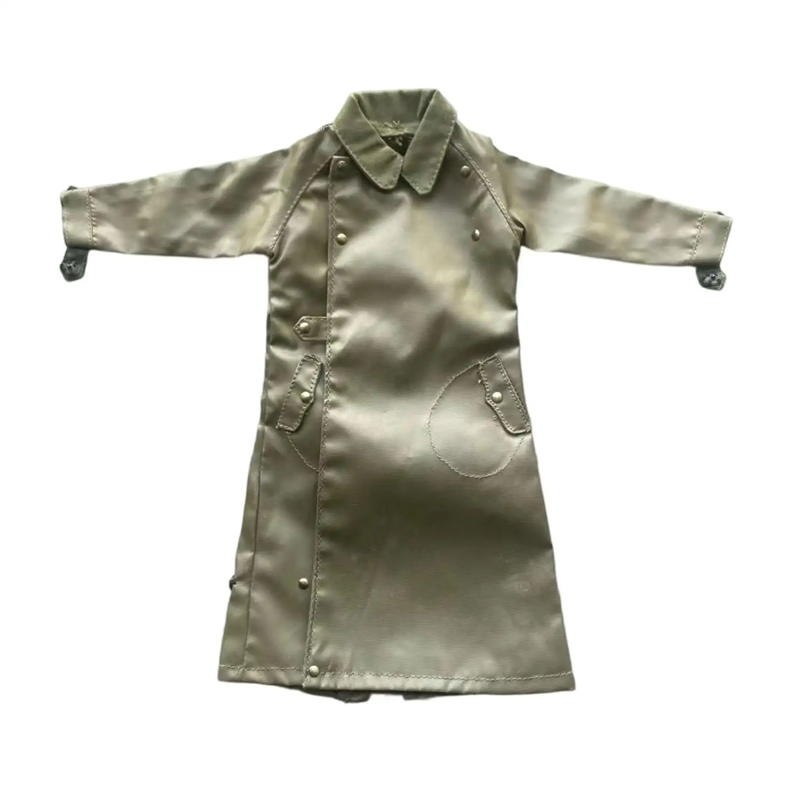 1/6 Scale Action Figure Clothes Trench Coat, Casual, Doll Clothes, Men's Dress up Miniature Clothing for 12 inch Male Dolls