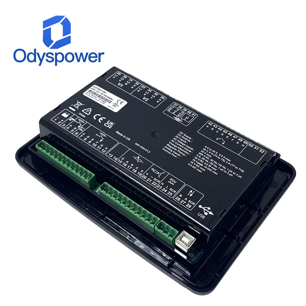 

Оригинальный контроллер генератора Deep Sea DSE6120 MKIII AMF с функцией автоматического отключения, панель управления, модуль управления, запасные части для дизельных генераторных установок