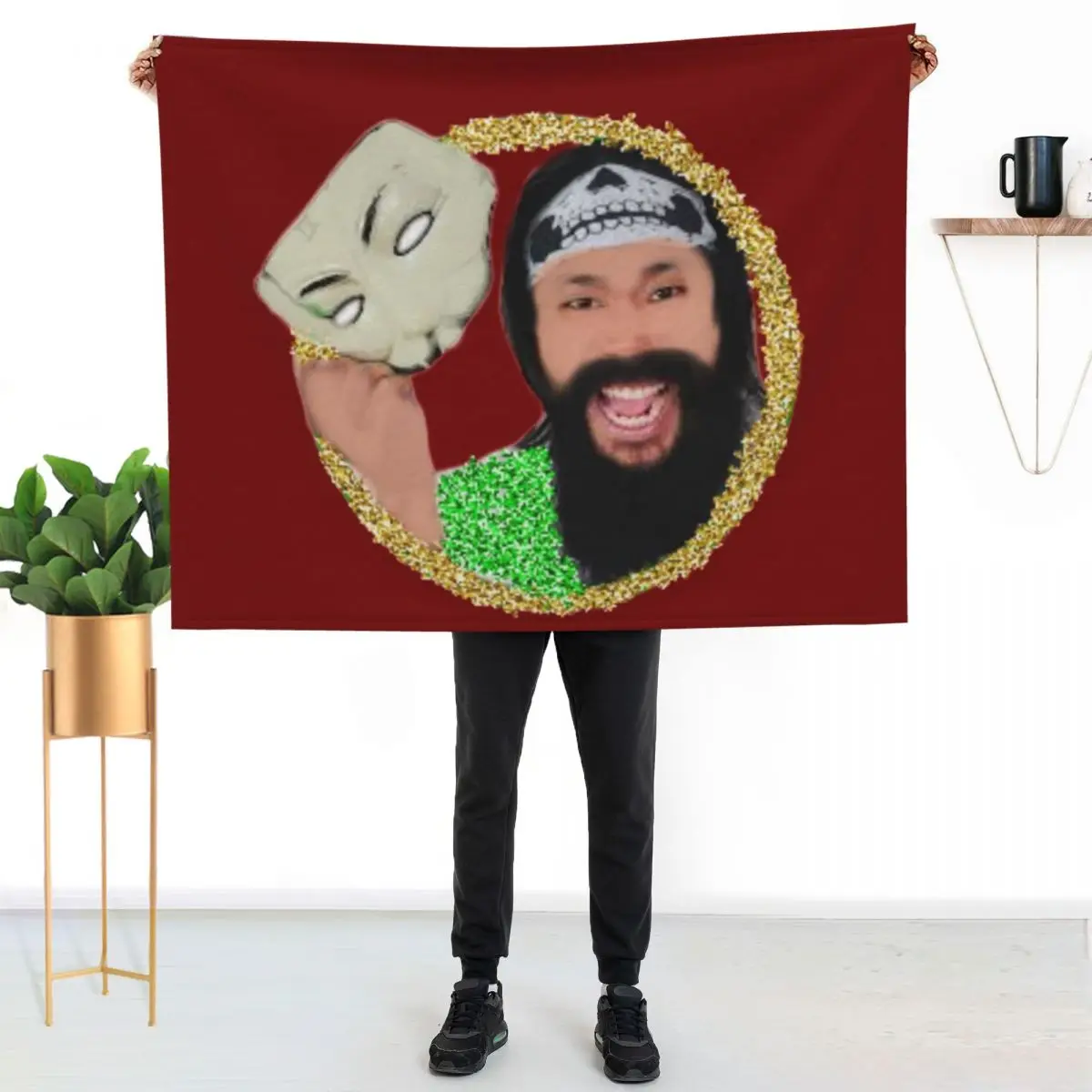 

Melvin pz9 Throw Blanket Multi Purpose Soft Warm Blanket for Home Travel