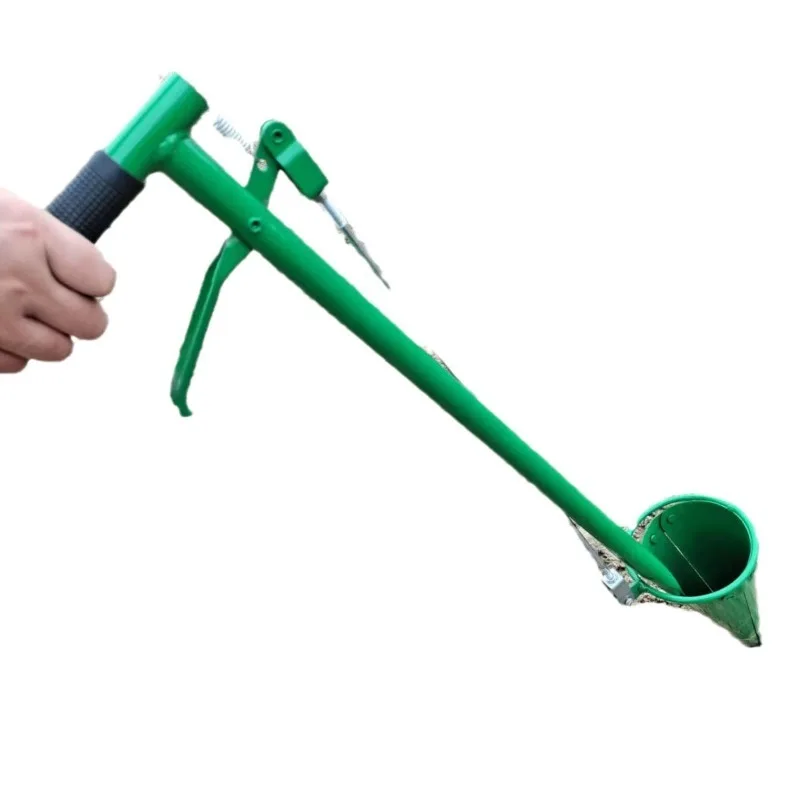 

Tobacco seedling planting device seedling planting tool no need to bend down planting value device