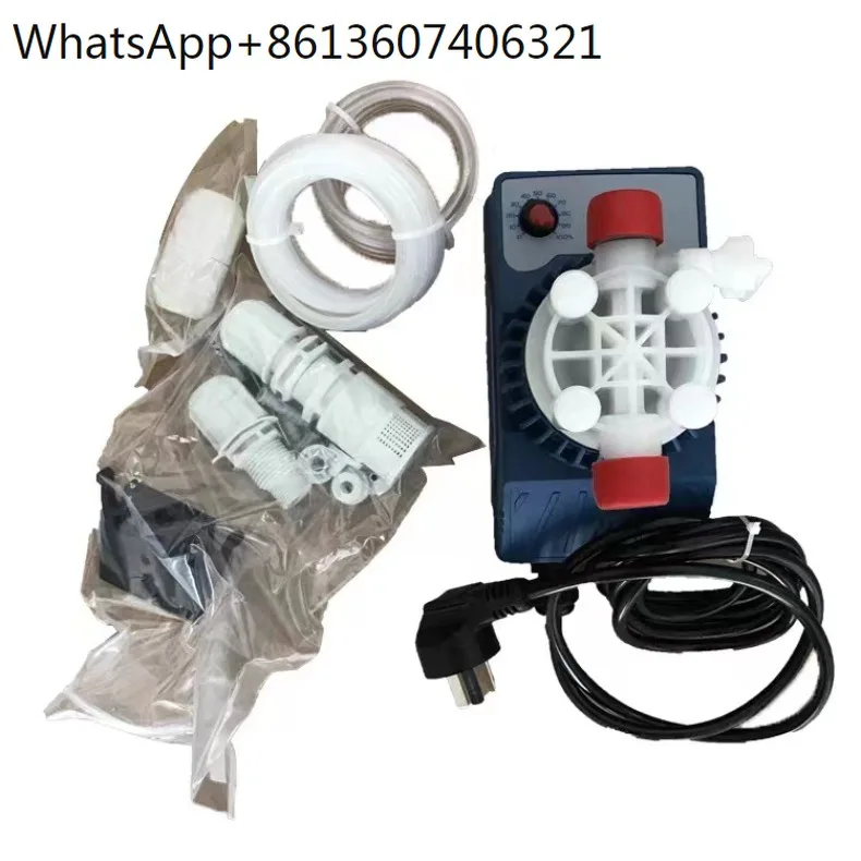 

SEKO AMS200 Manual Metering Pump 9L/H 10BAR Electromagnetic PTFE Diaphragm Pump AMS200AHE0800,corrosion Resistant