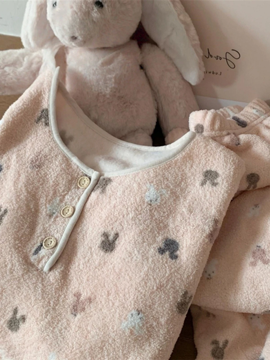 victoria-thier-chaud-fce-pyjamas-femmes-douce-fille-rose-lapin-maison-vetements-ensemble-long-sve-pantalons-longs-maison-loisirs-porter