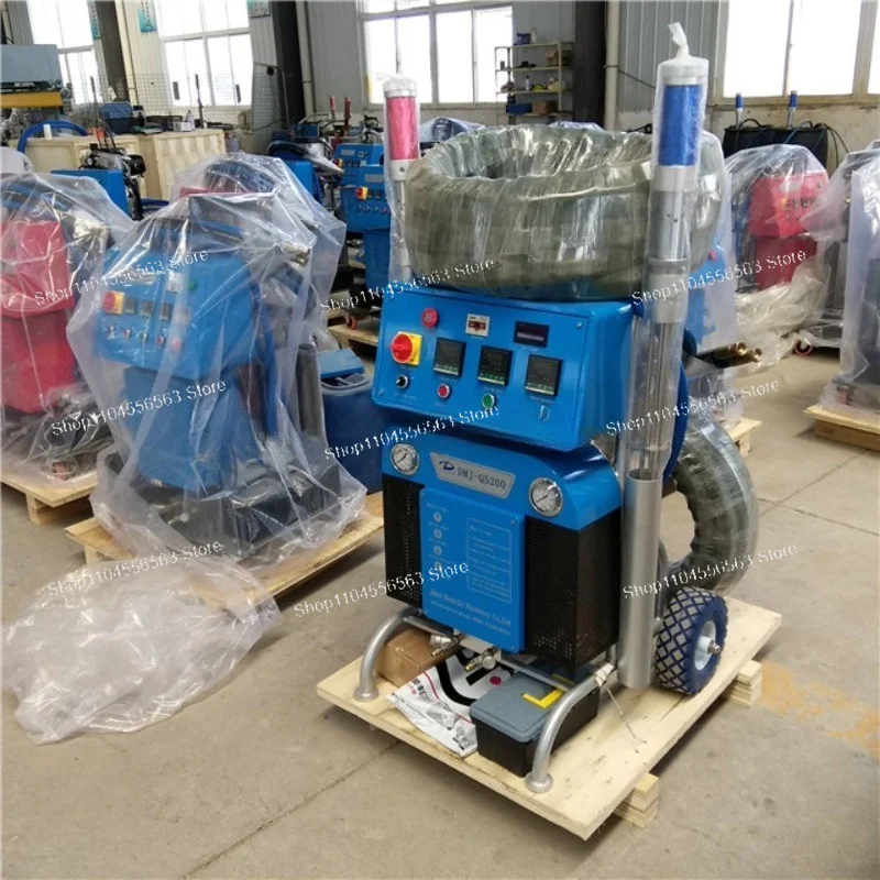 High Heat Waterproof Spray Foam Insulation Machine for Walls, Thermal Coating Equipment for Building Exterior