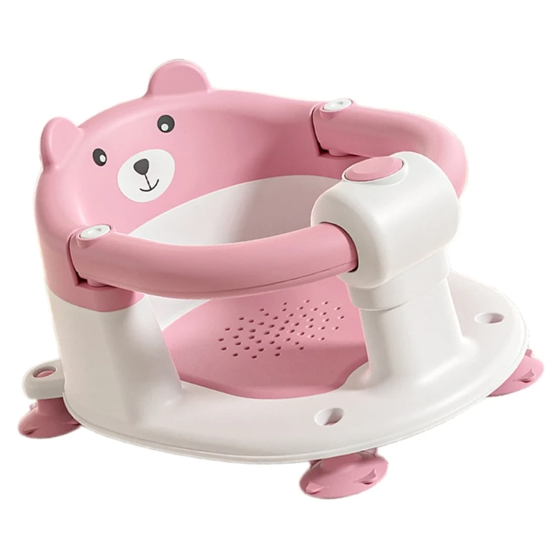 Chaise bain pour bébé, tabouret entouré à 360 degrés pour nourrissons, fond antidérapant