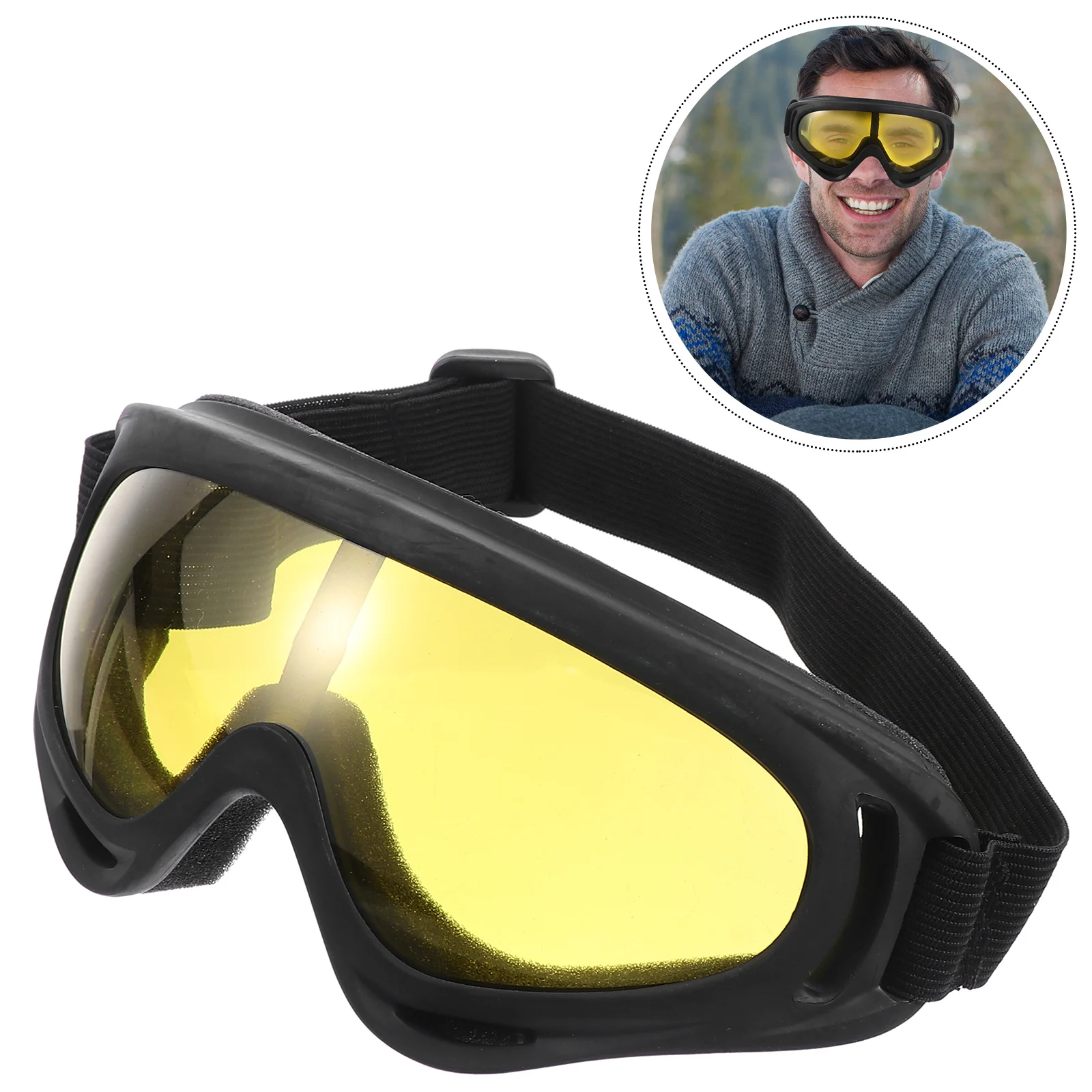 Snowboard Goggle Cycling Goggles Windproof Eye Protector Glasses Sports Ski Eyewear