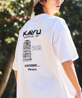 2025 KAVU x FS Collab T-Shirt Men Women Japanese Outdoor Style Burger Print Round Neck Short Sleeve Streetwear Fashion Top