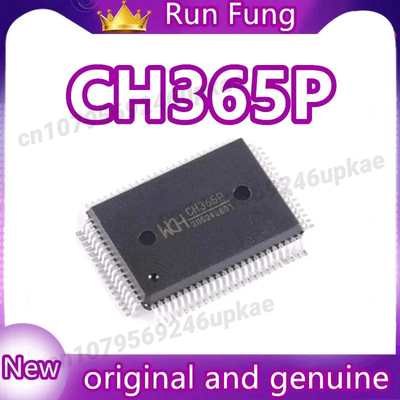 5PCS/LOT CH365P CH365 CH36SP  FQFP-80 PCI  IC