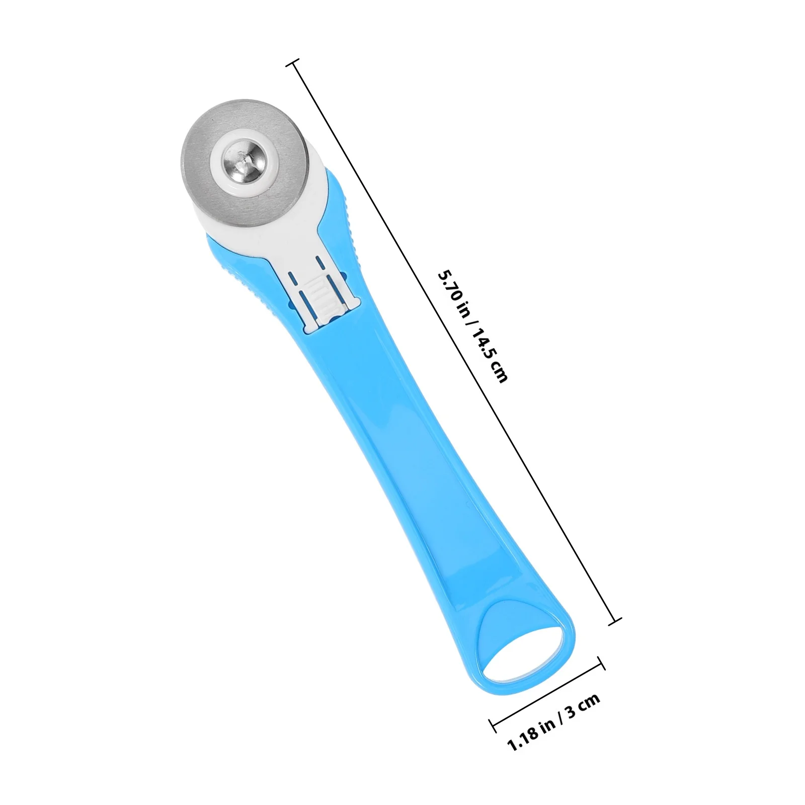 เครื่องตัดผ้าแบบหมุน พรีเมียม ล้อกลม สำหรับงานเย็บผ้า ตัดผ้า งานฝีมือ ทำเองด้วยมือ