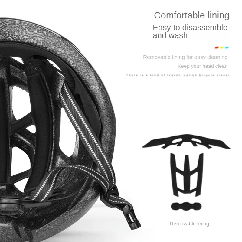 MERIDA-Ultralight Road Bicycle Riding Helmet for Men and Women, Mountain Bike Helmet, Electric Bicycle Equipment, Scooter Caps image 4