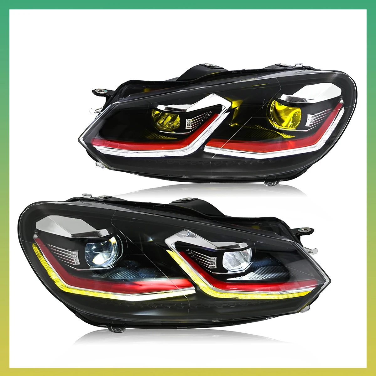 Koplamp voor Volkswagen Golf 6 MK6 2008-2012 Perfecte upgrade-opties