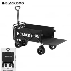 Naturehike BLACKDOG campeggio carrello pieghevole carrello pieghevole carrello di grande capacità portatile Shopping all'aperto Picnic Storage Car