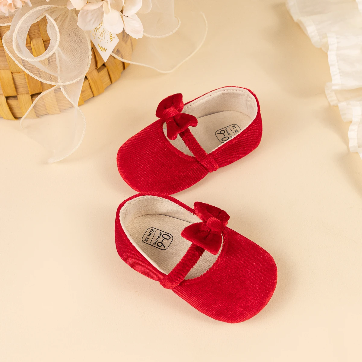 الوليد حذاء طفل Bowknot الأميرة فستان الزفاف أحذية مشي للفتيات الجلد المدبوغ مريحة للتنفس مشوا لأول مرة 3-Colors #5