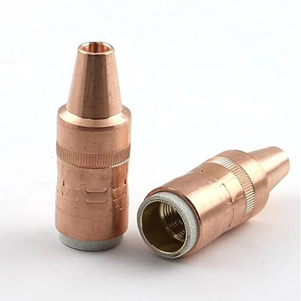 Compatible con boquilla de Gas de soldadura Mig NT-3800C boquilla de construcción concéntrica boquilla de soldadura de estilo al ras boquilla de cobre