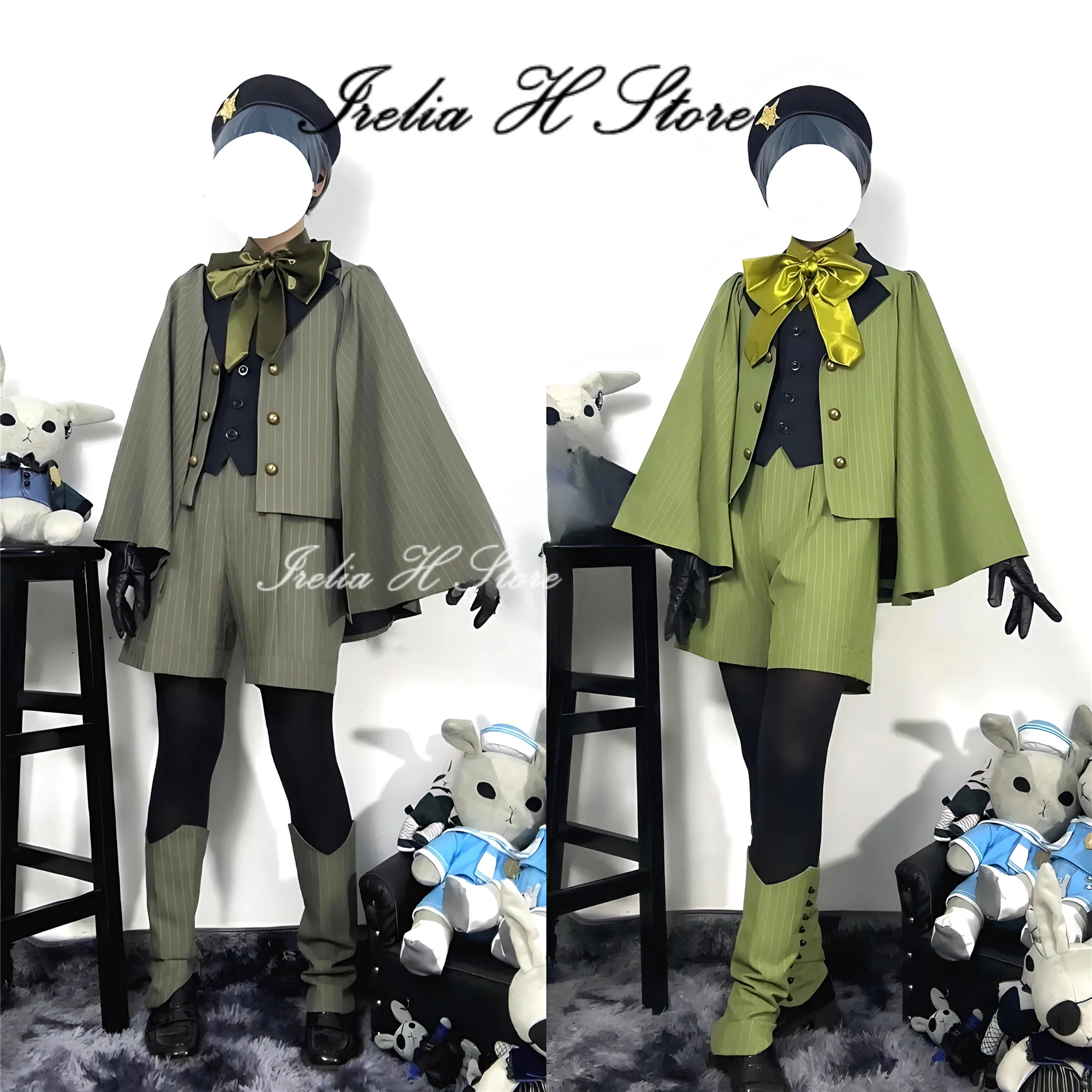 زي تنكري من Irelia H Ciel ، مجموعة السفر التنكري للأسود بتلر Ciel Phantomhive