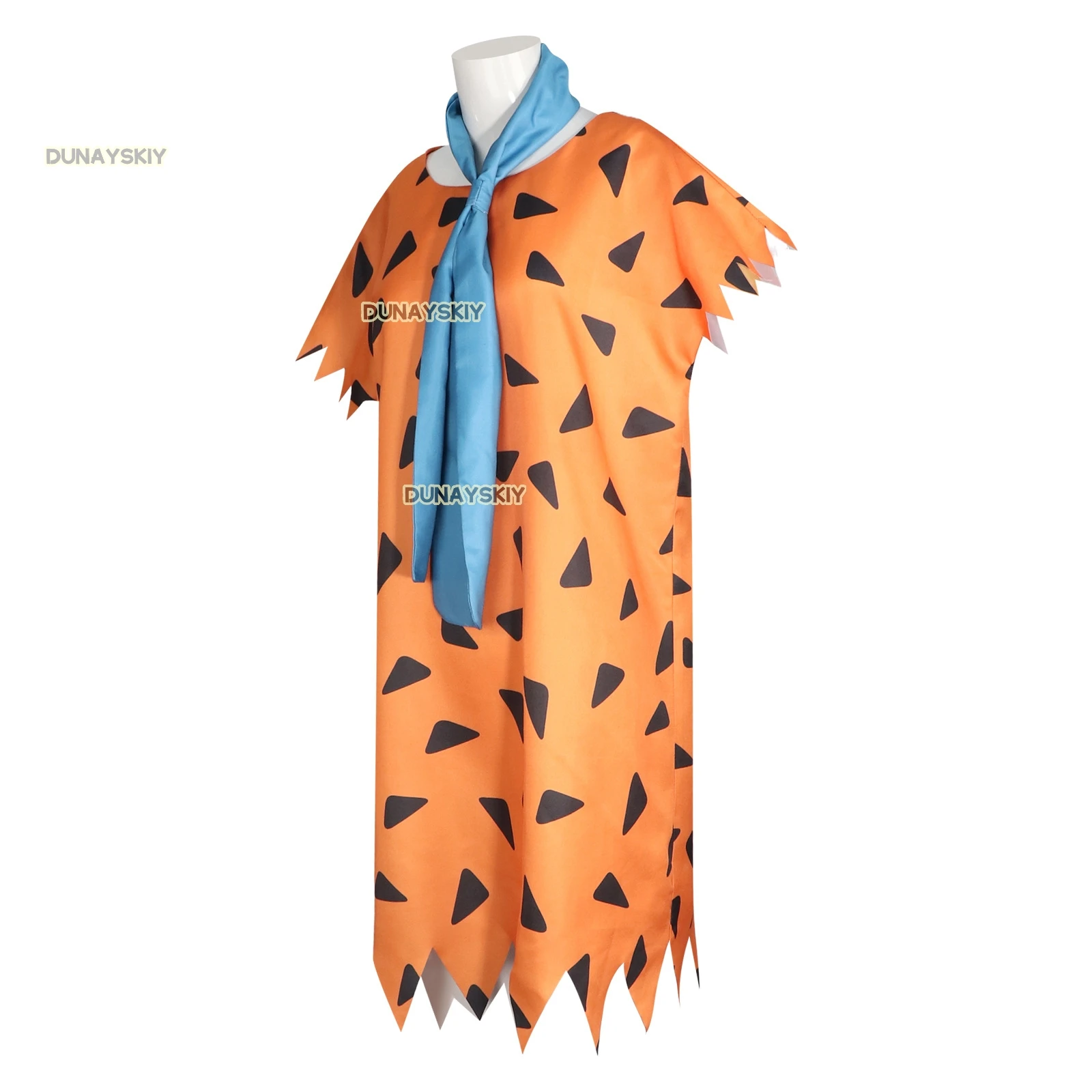 Halloween The Flinstones Fred kostium Cosplay dla dorosłych amerykańskie animowane Flintstones Anime przebranie na karnawał kostiumy wydajnościowe